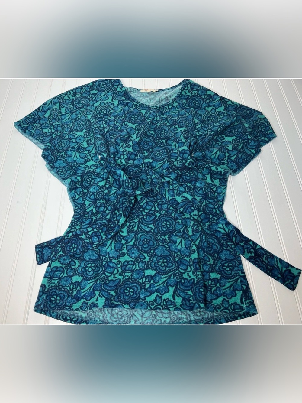 Anthropologie Aryeh Belted Tie Waist Sweater Women Large.   93